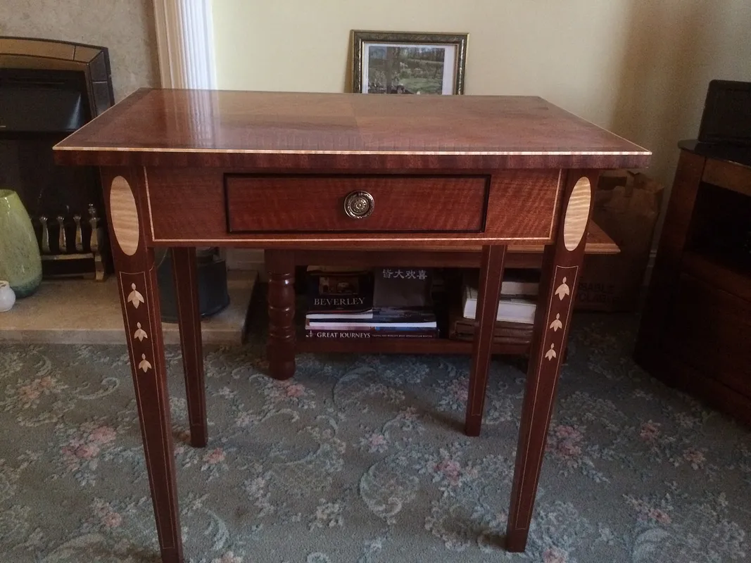 Sheraton Inlaid table leg - image 4