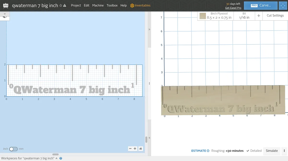 qwaterman 7 big inch - image 1