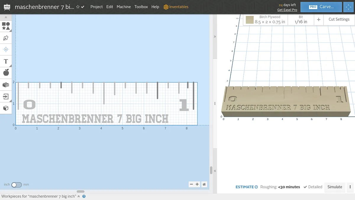 maschenbrenner 7 big inch - image 1