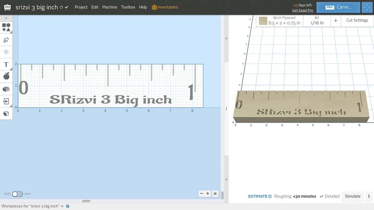 srizvi 3 big inch - image 1