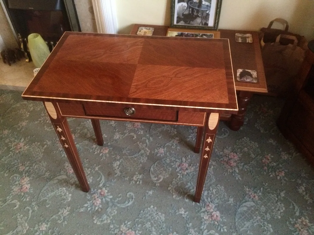 Sheraton Inlaid table leg - image 5