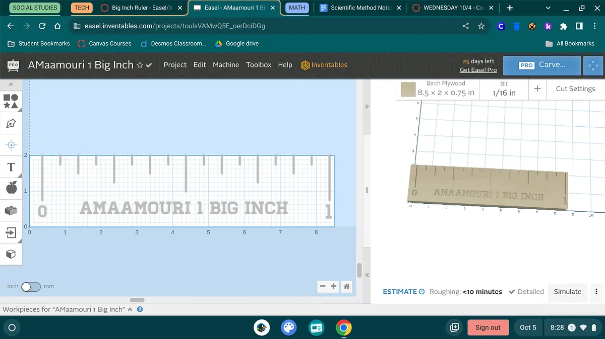 AMaamouri 1 Big Inch - image 1