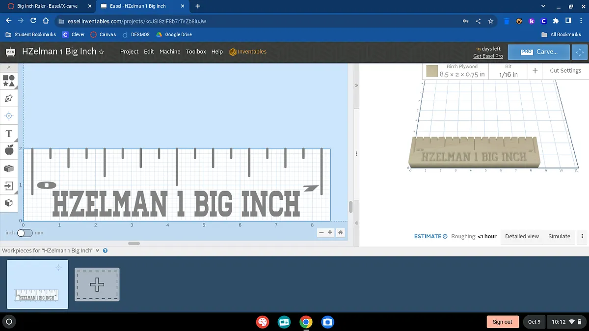 HZelman 1 Big Inch - image 1