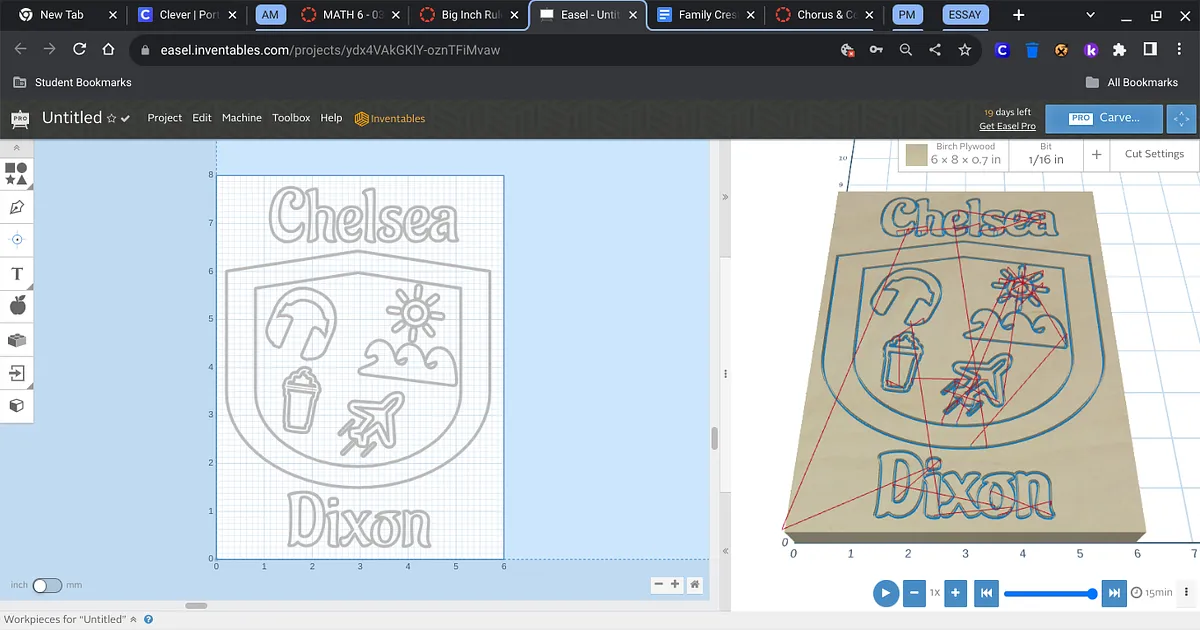 cdixon p2 family crest - image 1
