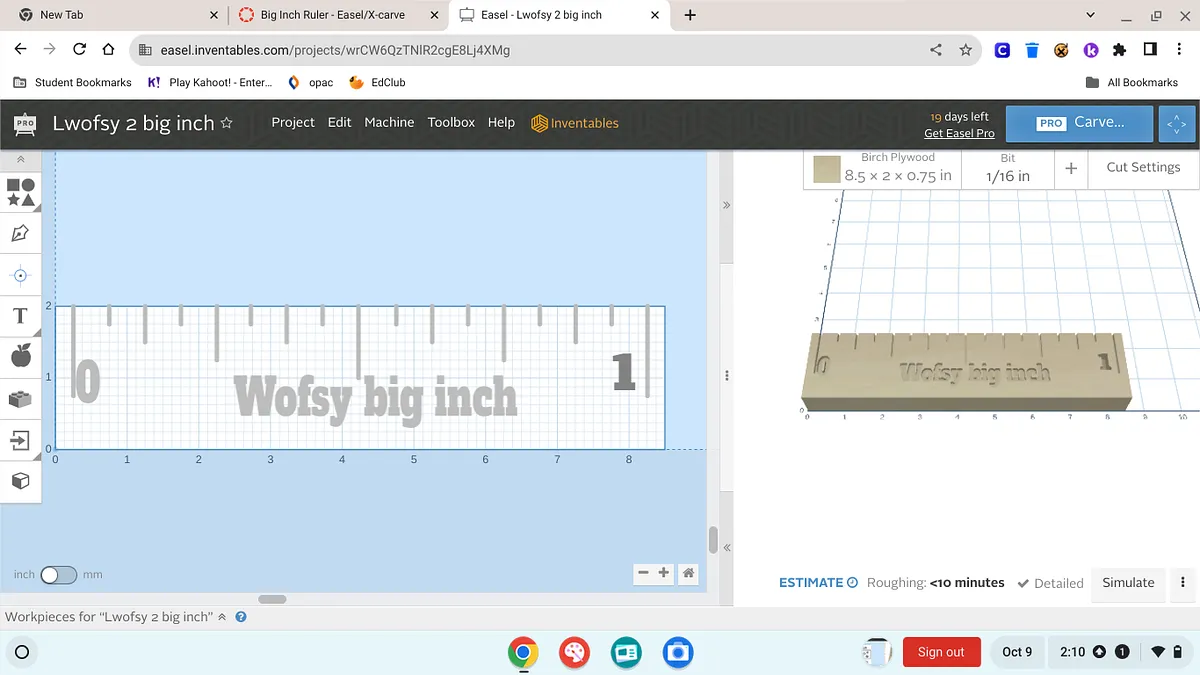 Lwofsy 2 big inch - image 1