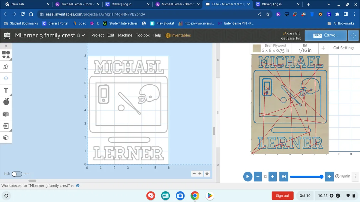 MLerner 3 family crest - image 1