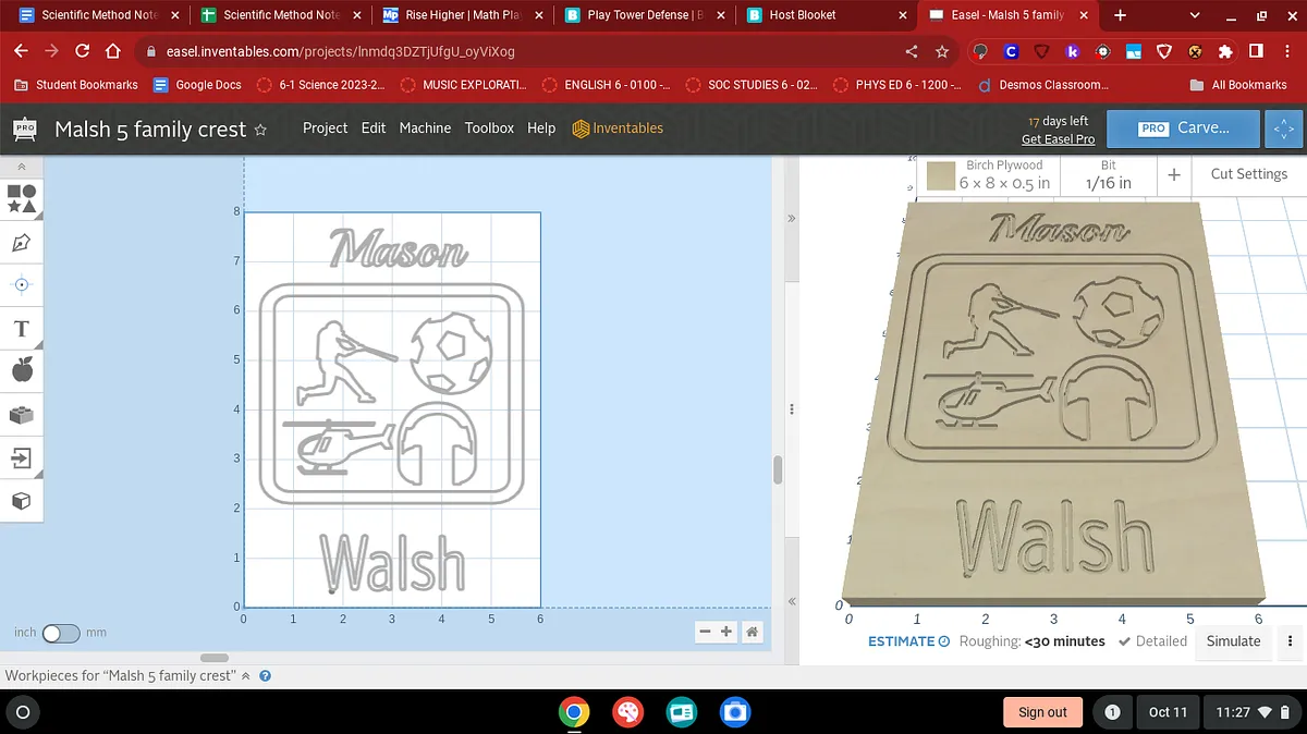 Malsh 5 family crest - image 1
