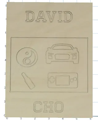 Nameplate/Family Crest - image 1