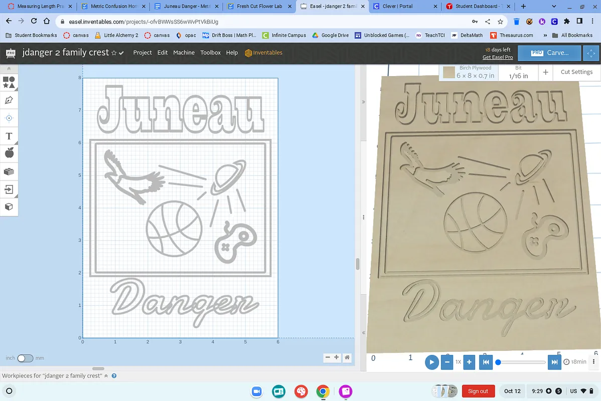 jdanger 2 family crest - image 1