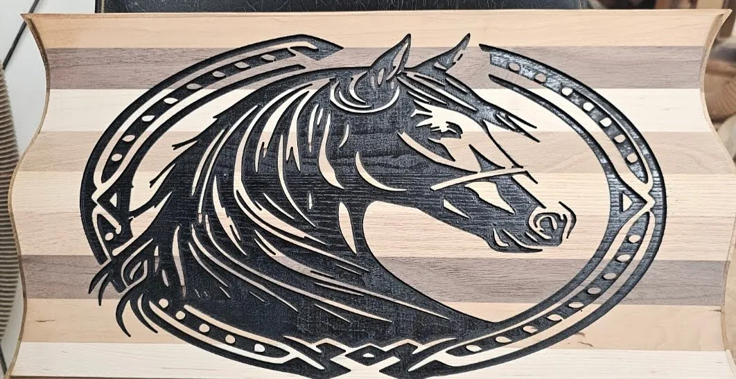 Horse with Horseshoe - image 1