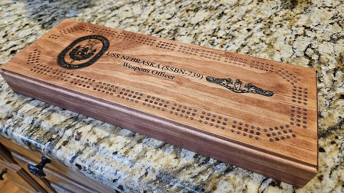 Navy Cribbage Board - image 2