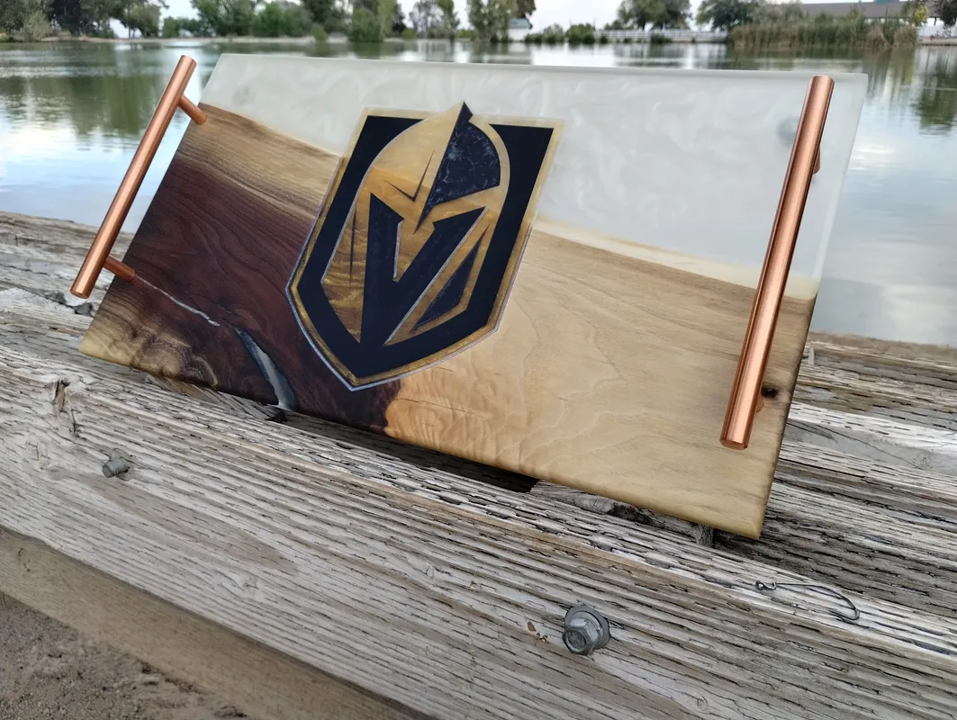Vegas Golden Knights epoxy inlay - image 2