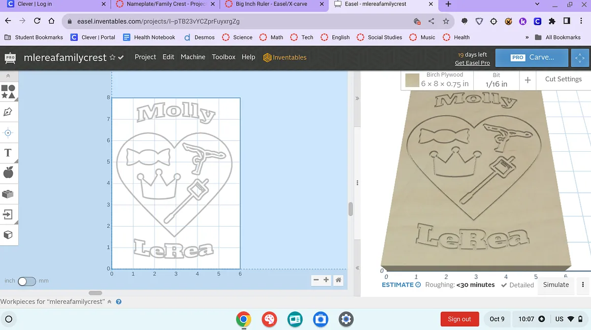 mlereafamilycrest - image 1