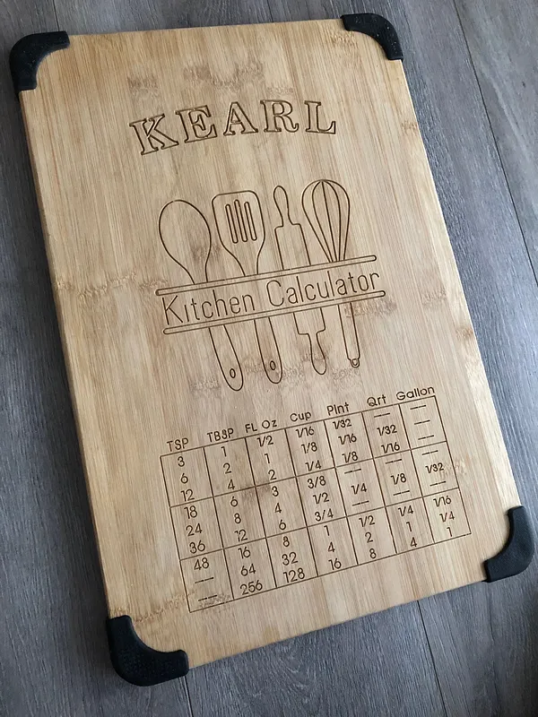 Kitchen Calculator Cutting Board - image 5