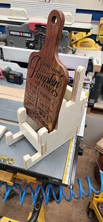 cutting board stands and stands