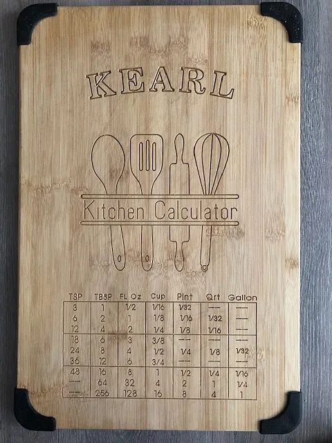 Kitchen Calculator Cutting Board - image 6