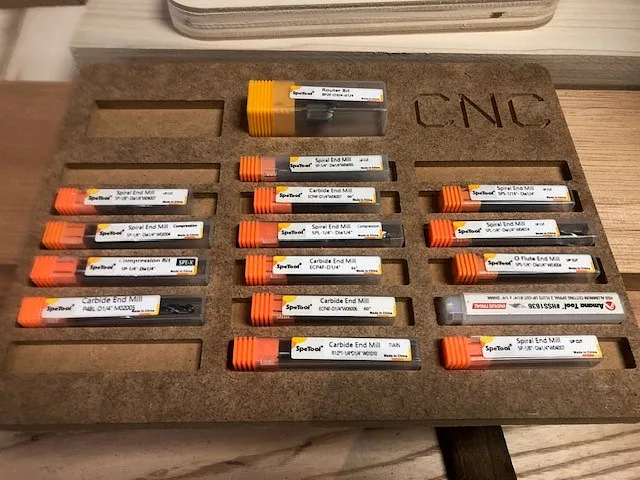 CNC Bit Tray - image 1