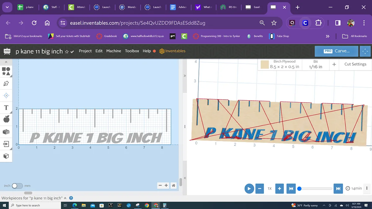 p kane 11 big inch - image 1