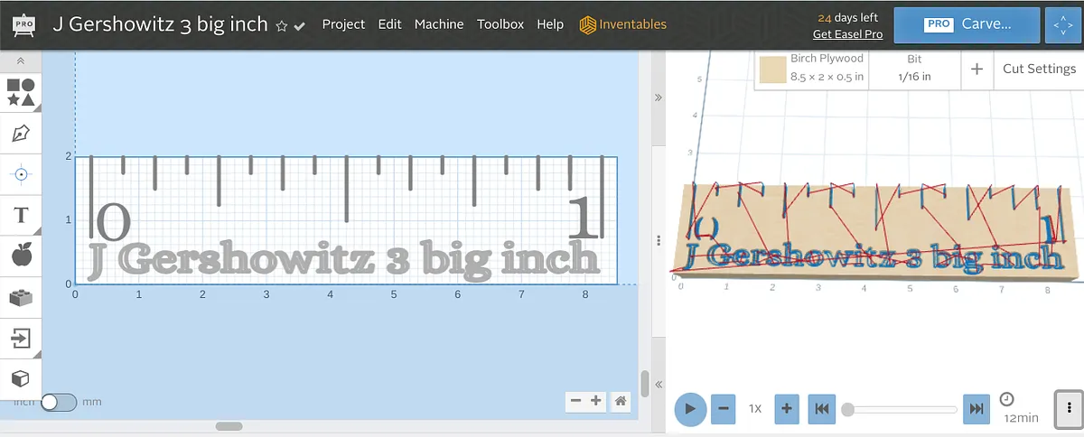 J Gershowitz 3 big inch - image 1