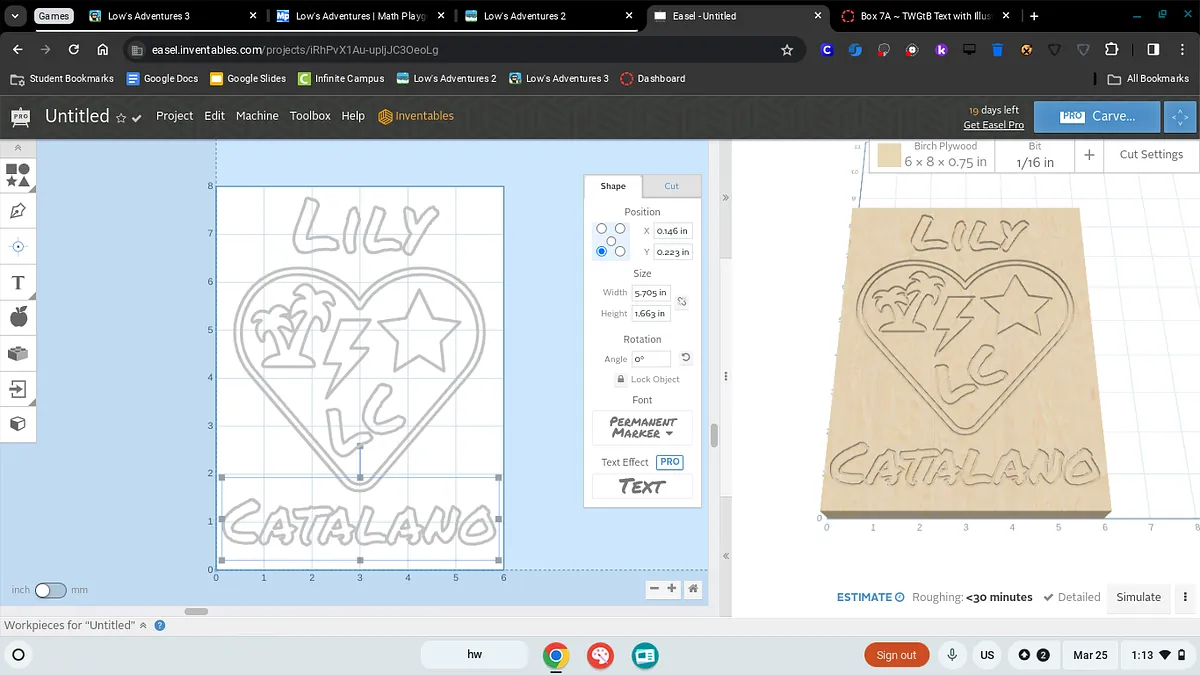 L Catalano 7 Family Crest - image 1