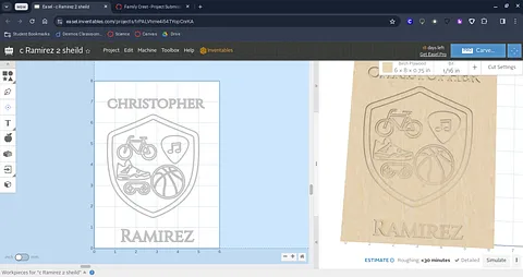 c Ramirez 2 sheild