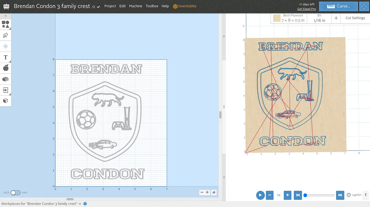 Brendan Condon 3 family crest - image 1