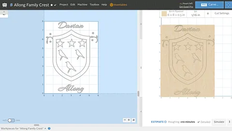 Allong Family Crest