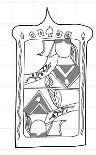 McKenna card throne