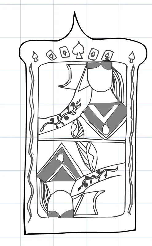 McKenna card throne - image 1