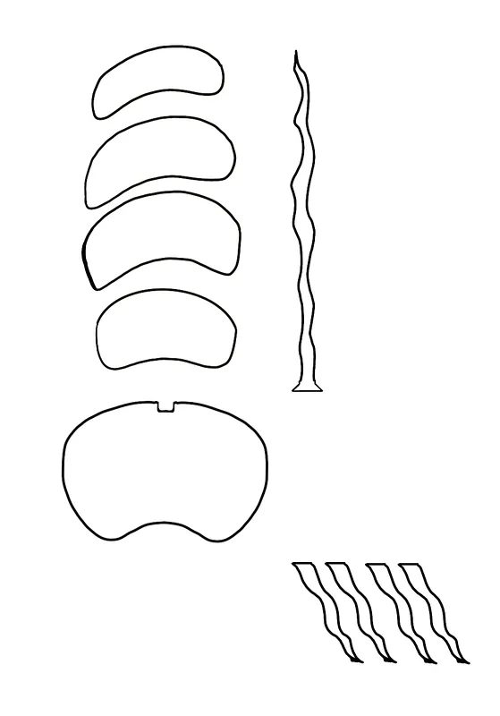 red - centipede chair - image 1