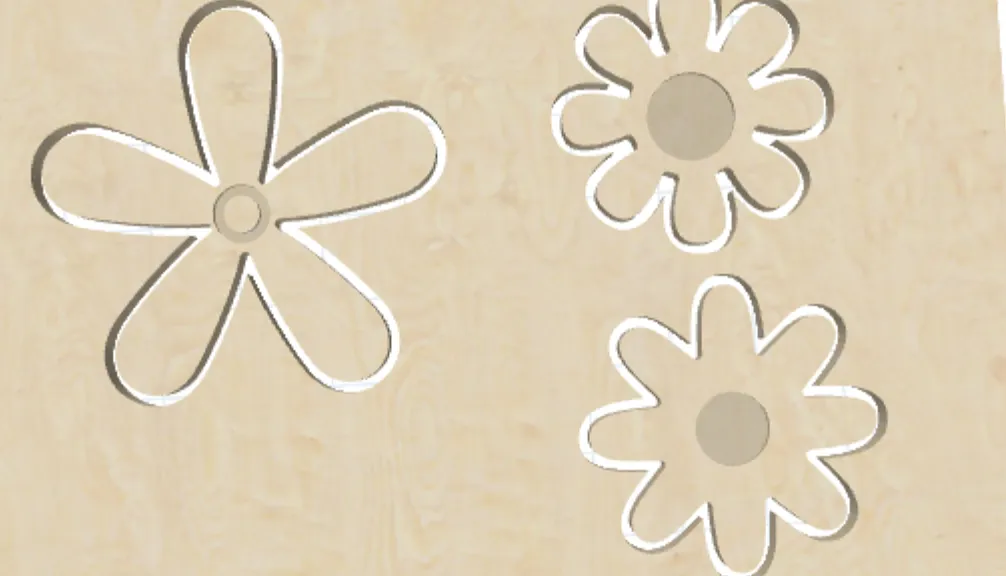 flower stool - image 1