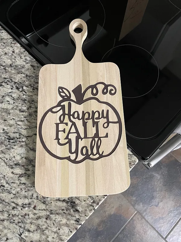 Decorative Cutting Board - Fall Y'all - image 1