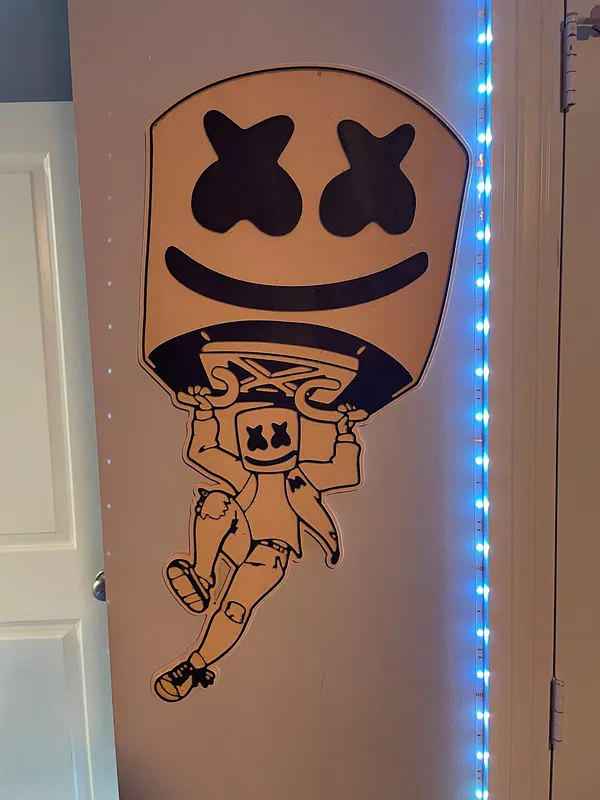Marshmello - Fortnite - wall decor - image 1