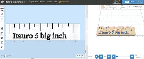 itauro 5 big inch