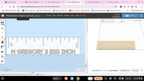Mackenzie Gregory.period 3 6-2