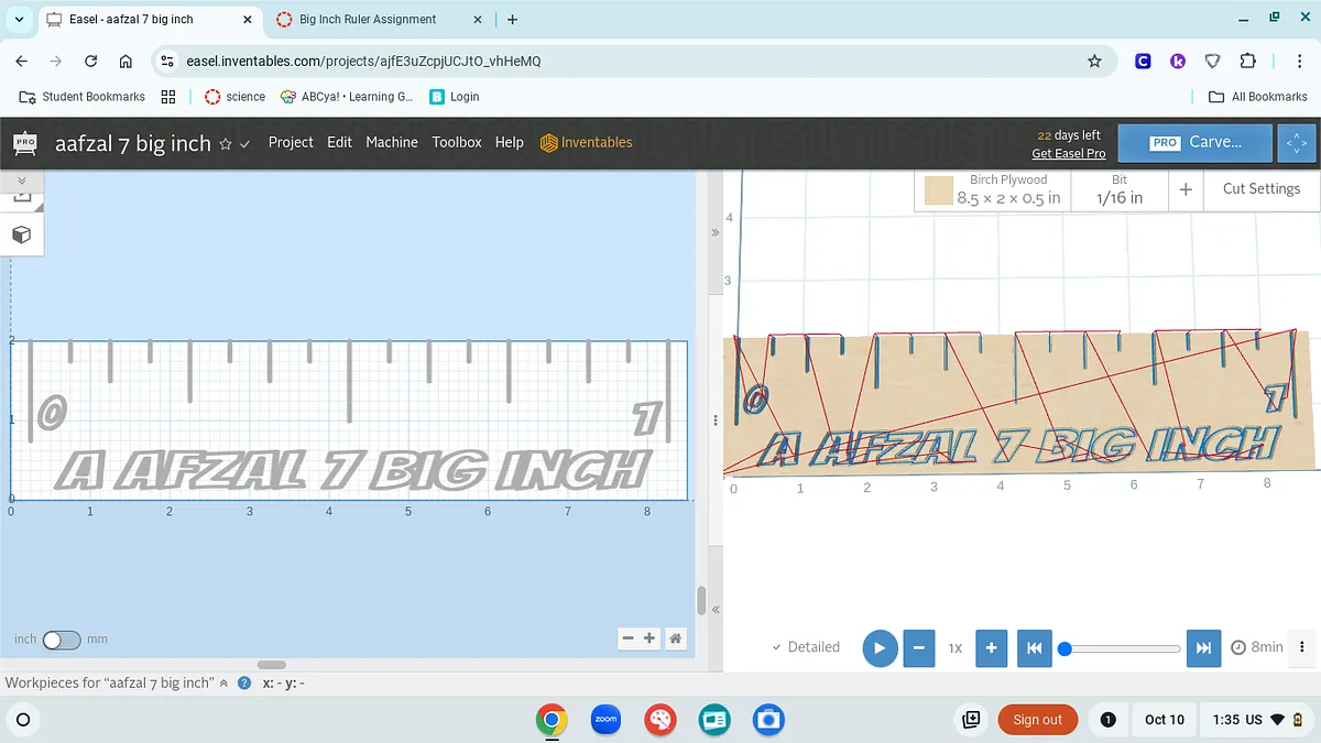 aafzal 7 big inch - image 1