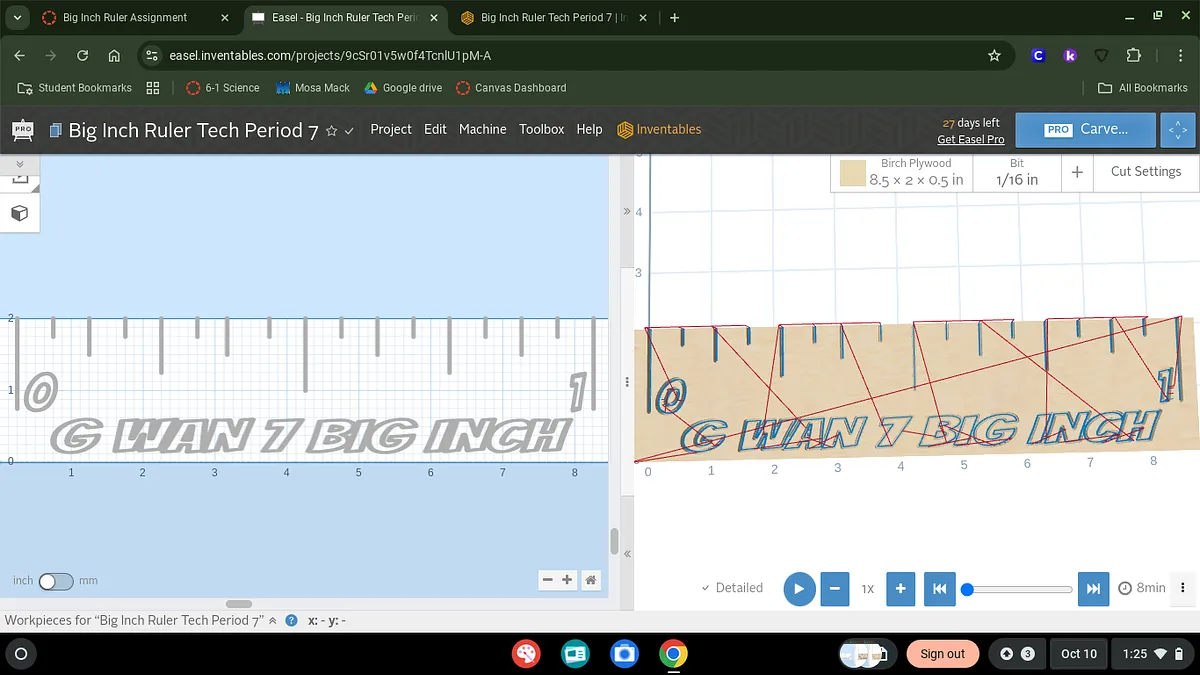 g wan 7 Big Inch - image 1