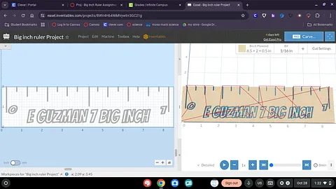 Big inch ruler Project