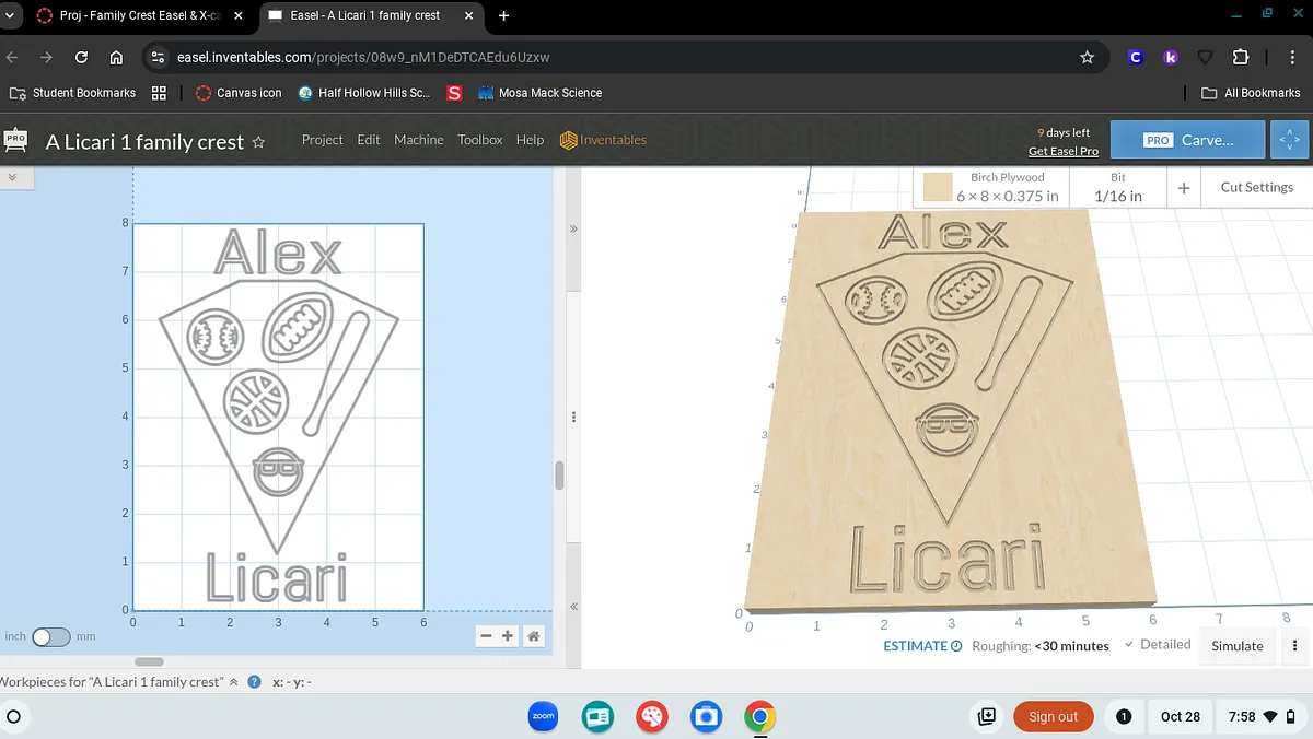 A Licari 1 family crest - image 1