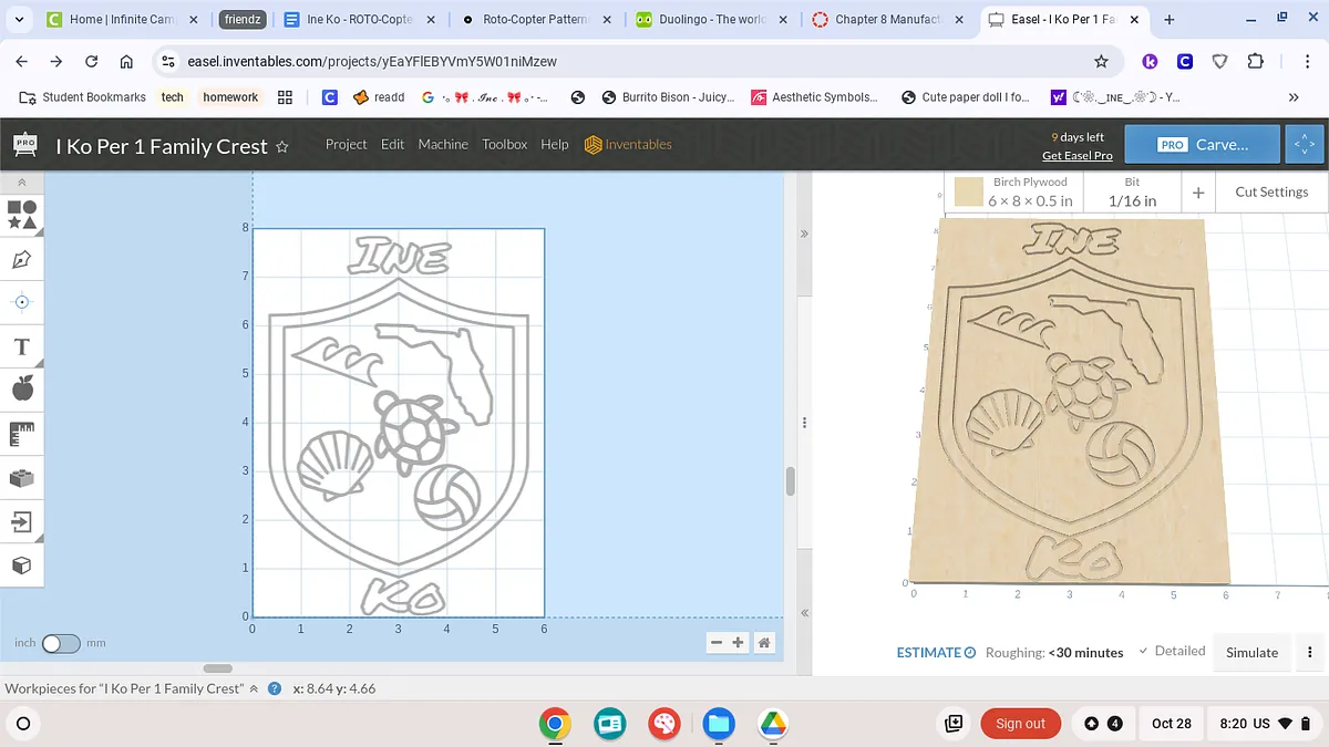 I Ko Per 1 Family Crest - image 1