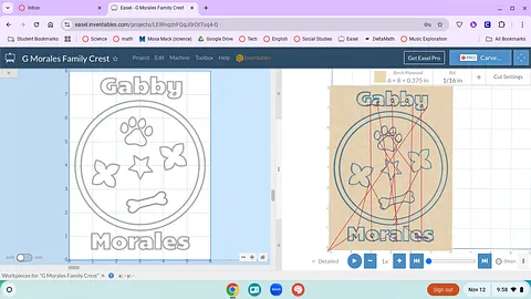 G Morales Family Crest