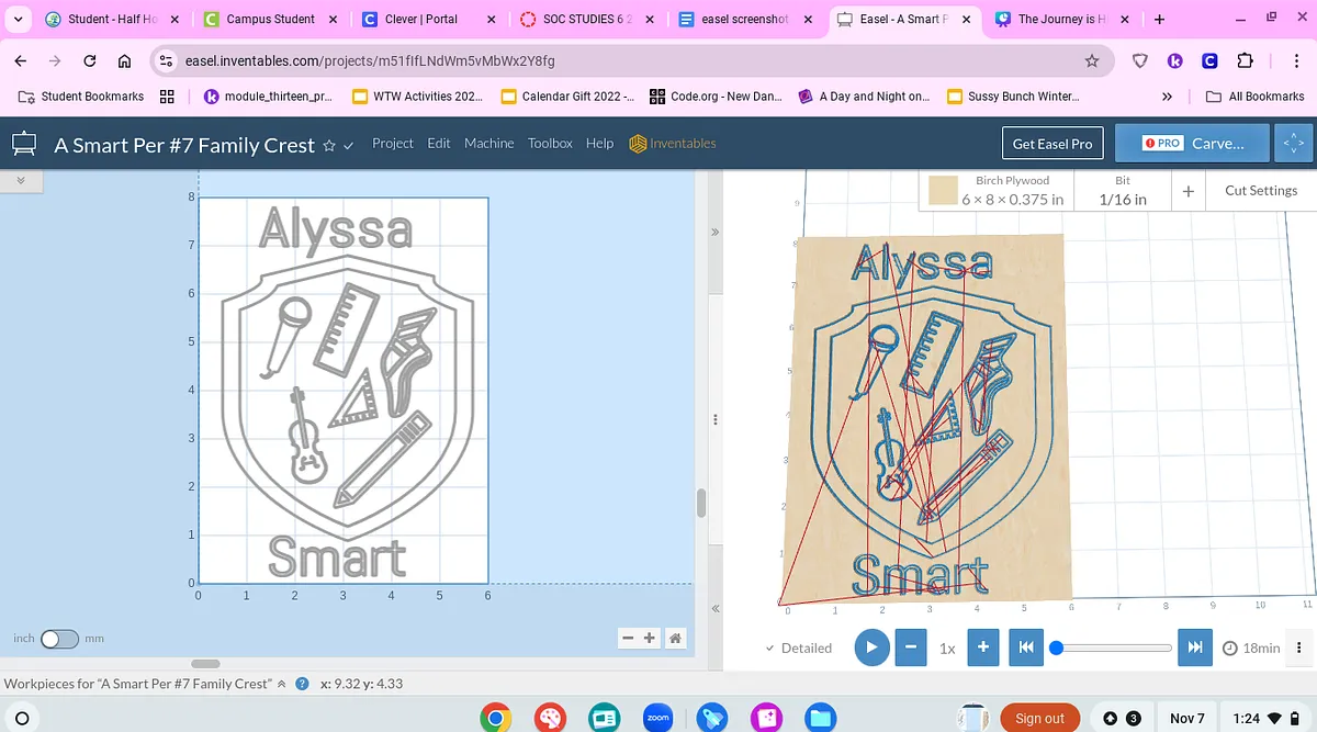 A Smart Per #7 Family Crest - image 1