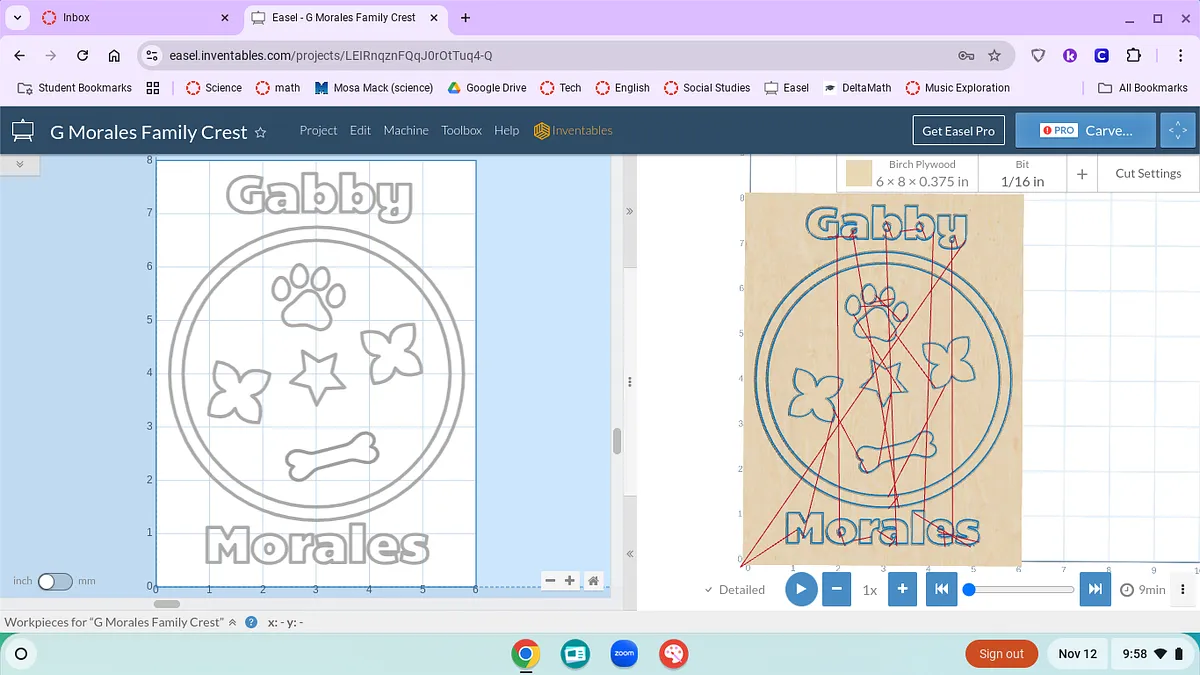 G Morales Family Crest - image 1