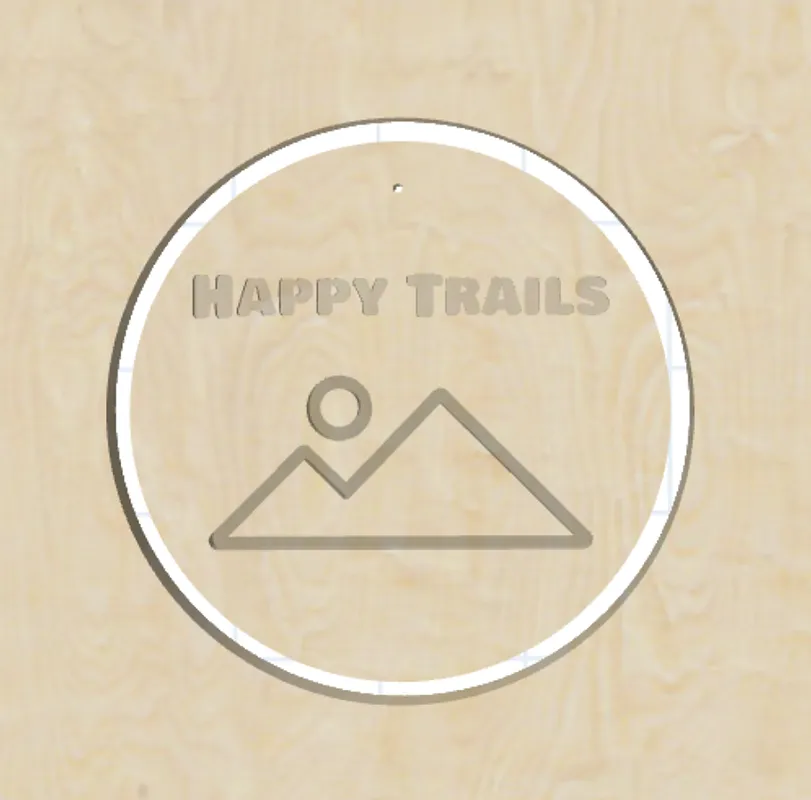 Mountain Ornament - image 1