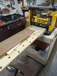 Planer Jointing Sled