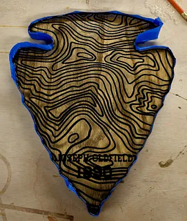 skull mount/ plaque