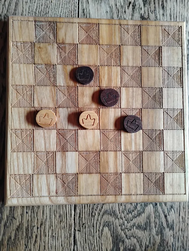 Easy 8x8 Checker Board - image 1