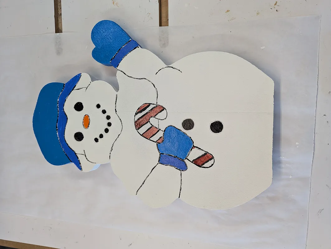 XPS Foam Snowmen - image 8
