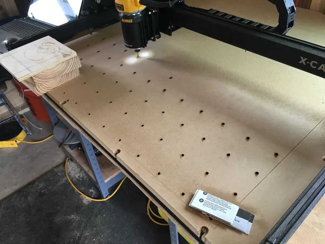 Waste Board - 12x12 - 1/4 holes - image 4