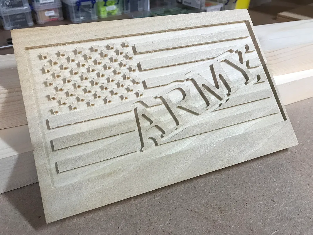 American Flag (Army) (8x5in Flag) - image 2